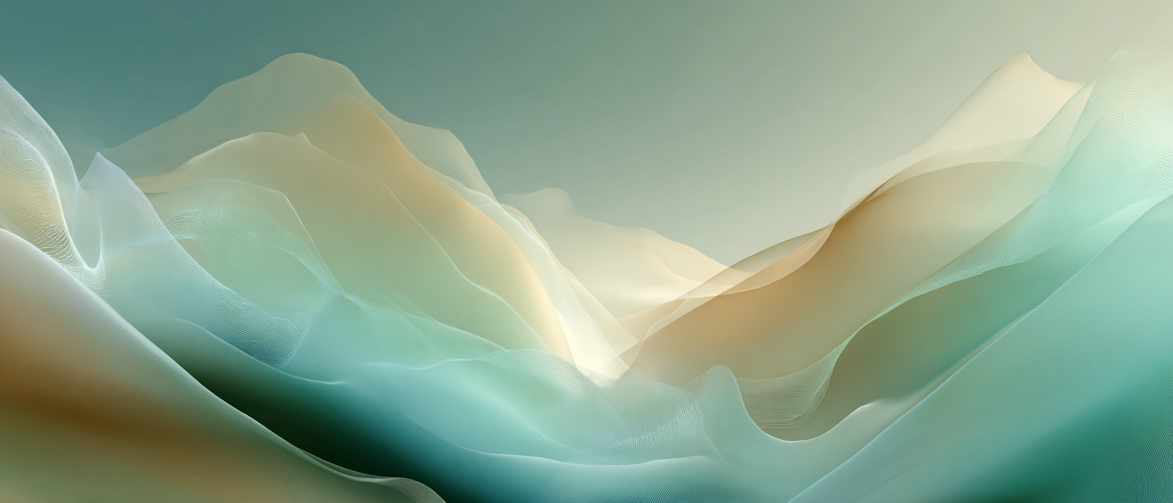 Abstract calming shapes representing emotional regulation and neurodivergent-friendly ADHD therapy