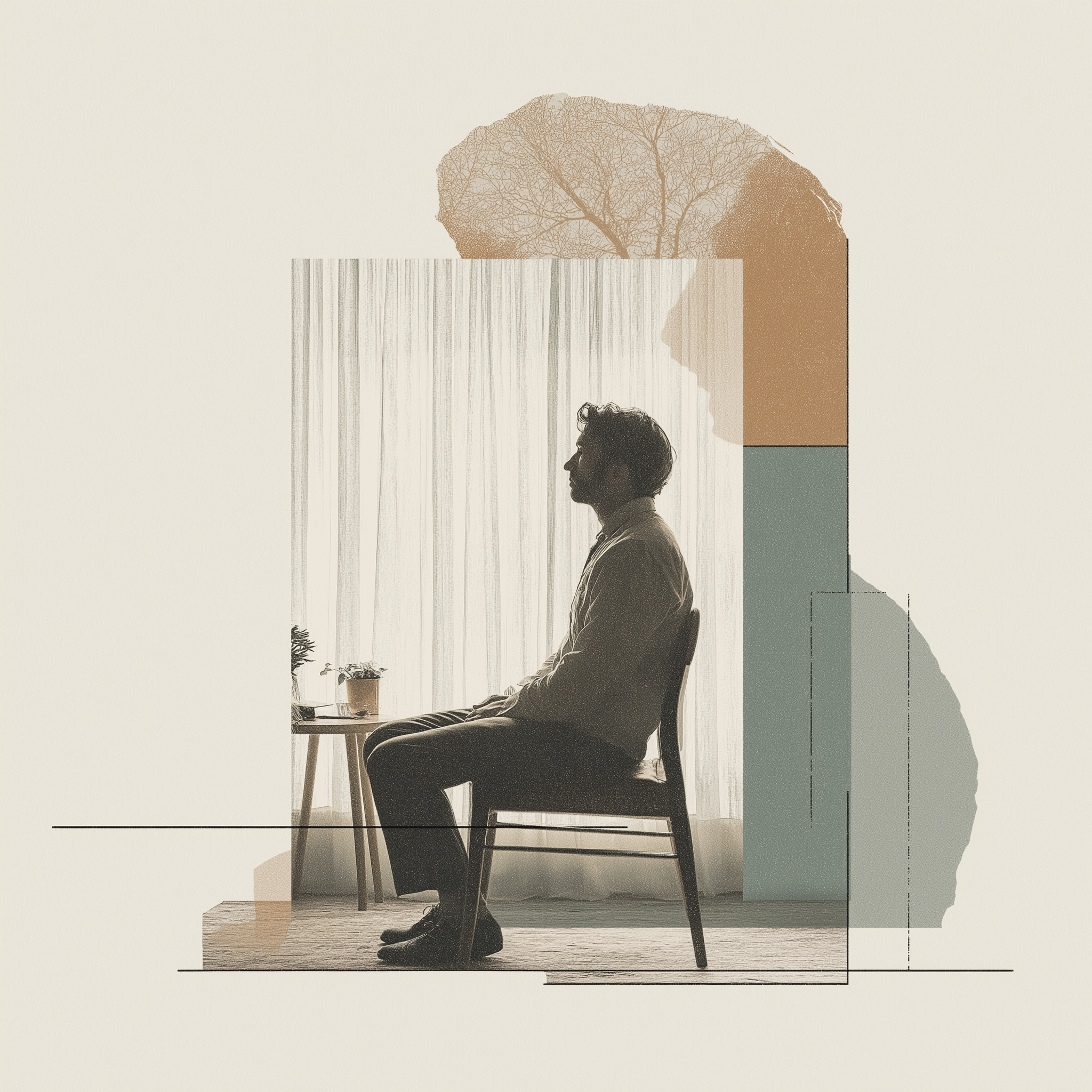 Grounded therapeutic presence representing attuned somatic and AEDP therapy for overwhelm and shutdown