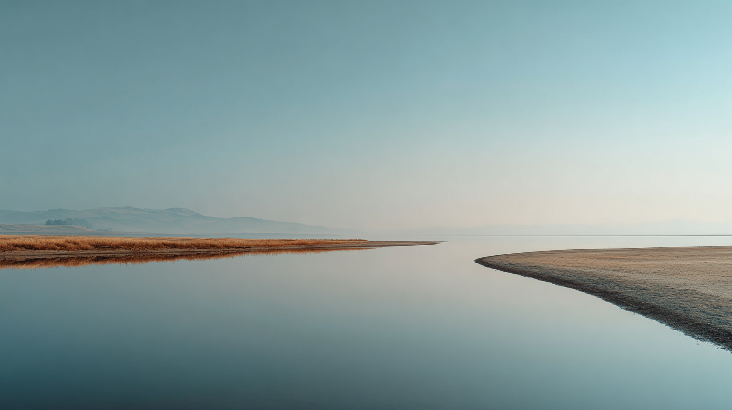 Calm landscape symbolizing nervous system settling after emotional insight.