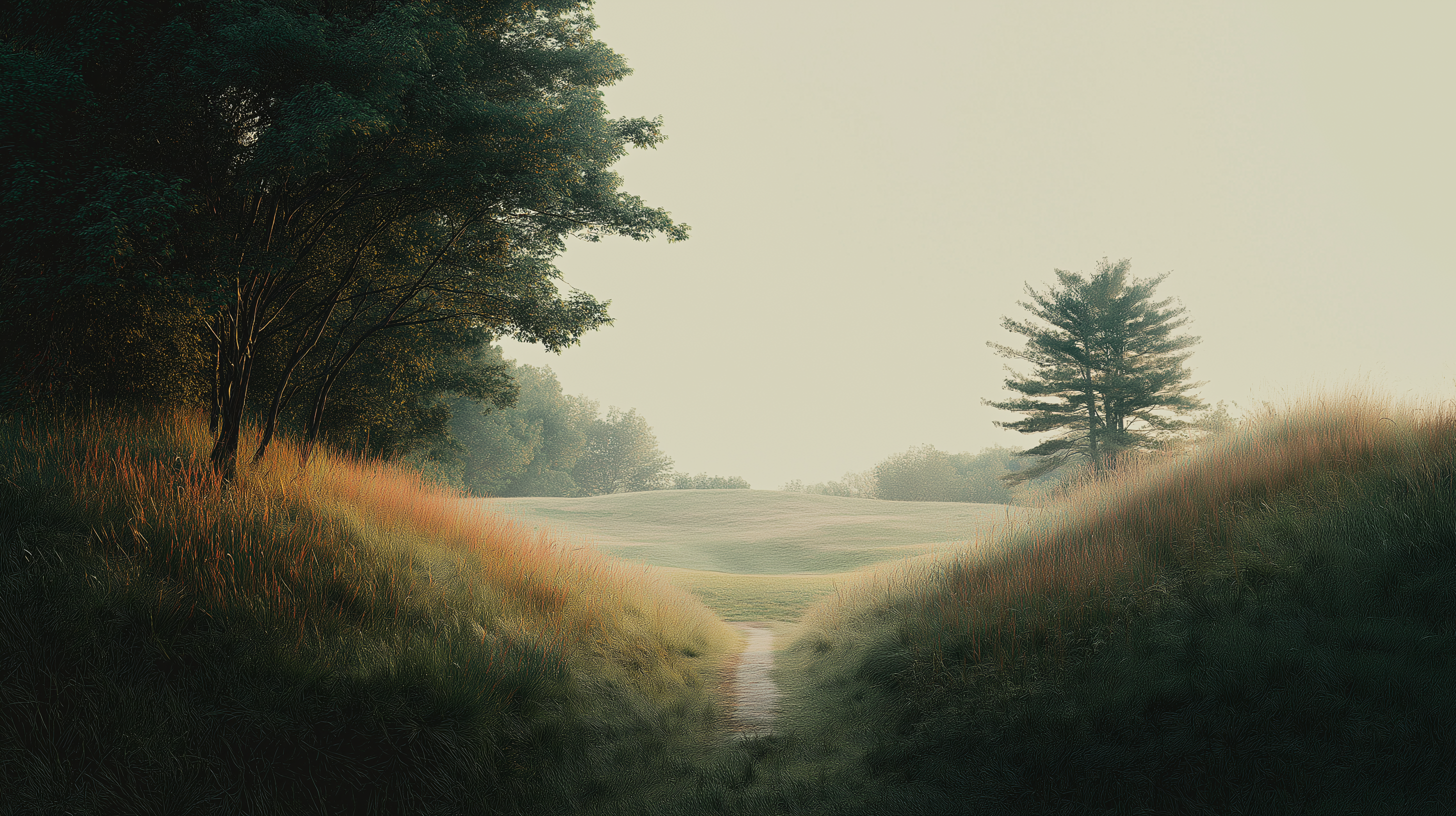 Calming Michigan landscape symbolizing emotional support and not having to carry everything alone.